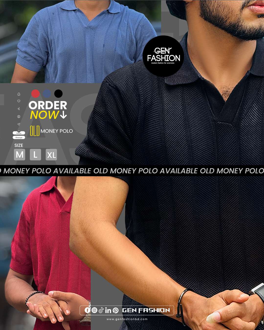 ✨ OLD MONEY POLO — Premium fabric quality .