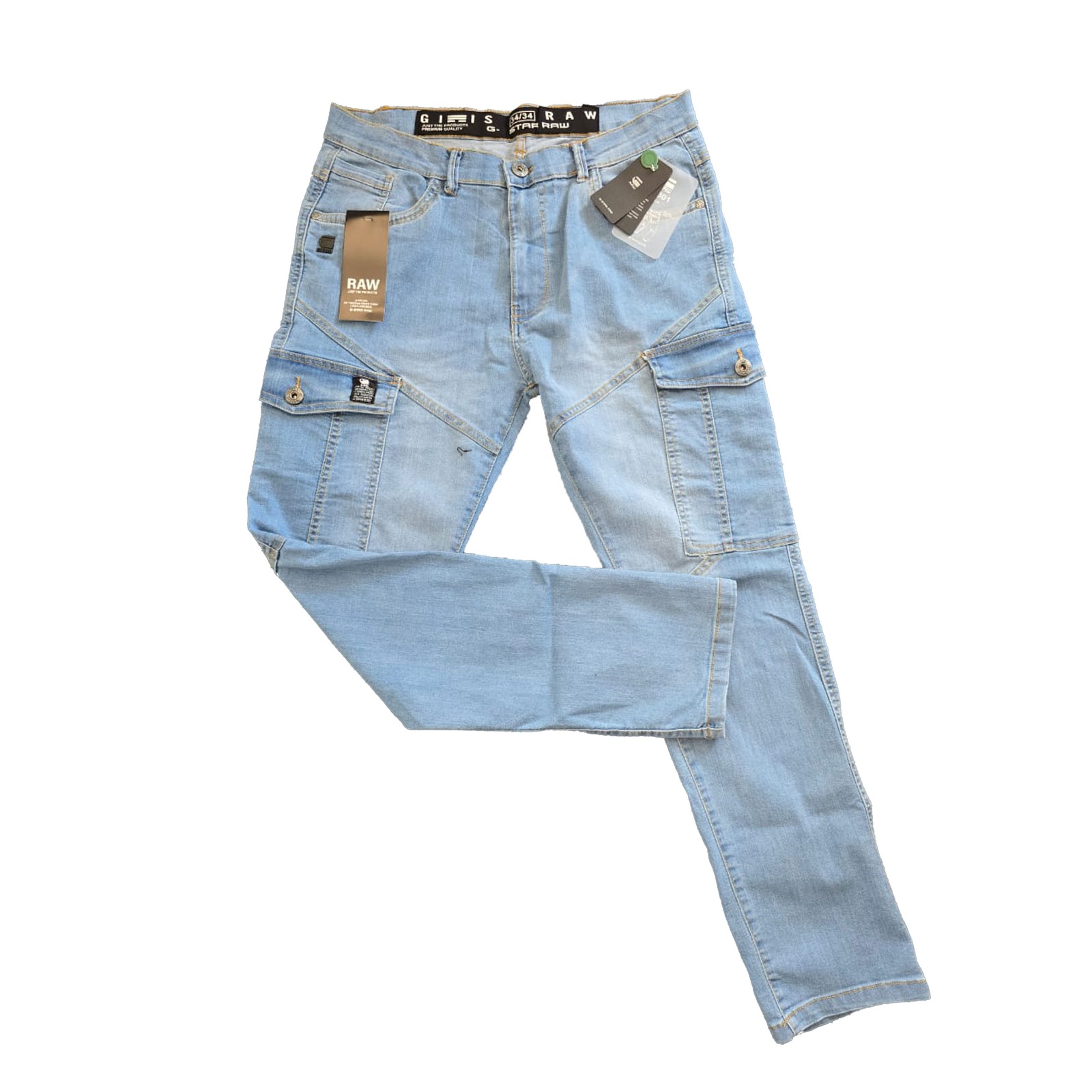 Stylish & Comfortable Cargo Jeans – Trendy and Durable Design