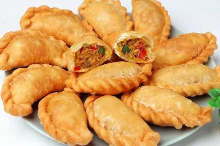 চিকেন ভাজা কুলি পিঠা