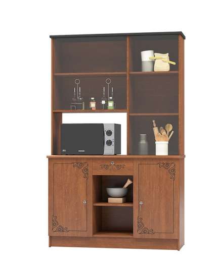 Regal Rosa Laminated Board Dinner Wagon Antique