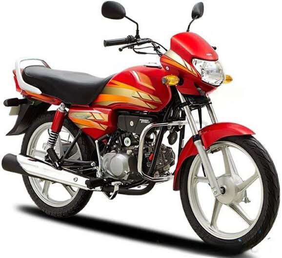 Hero Splendor Plus Blue Red ColouR