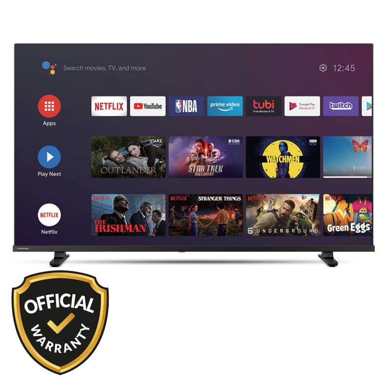 Toshiba 43 Inch HD Android Smart TV (43V35MP)
