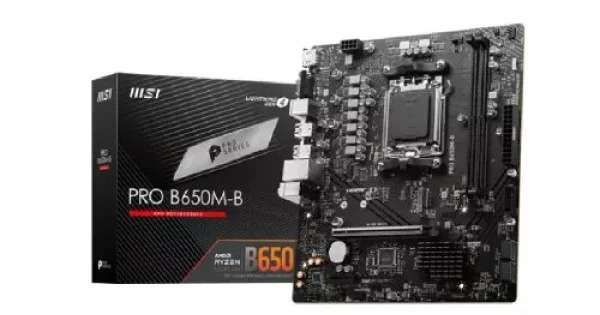 MSI PRO B650M-B DDR5 AMD AM5 m-ATX Motherboard