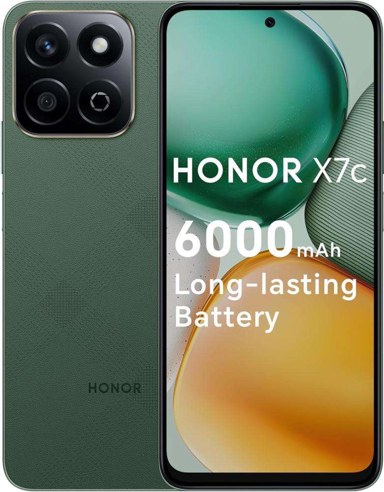 HONOR X7c (8GB + 256GB) – 108MP Camera, 6000mAh Battery, IP64