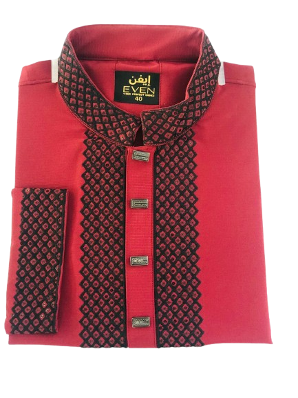 Premium Cuff Hata Panjabi Light Green Color