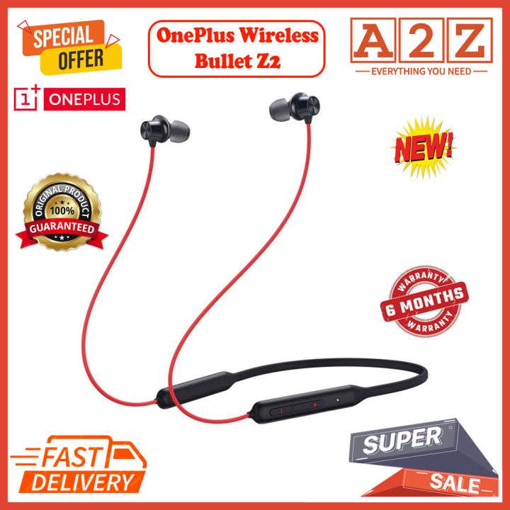 OnePlus Bullets Wireless Z2 Bluetooth Neckband Earphone