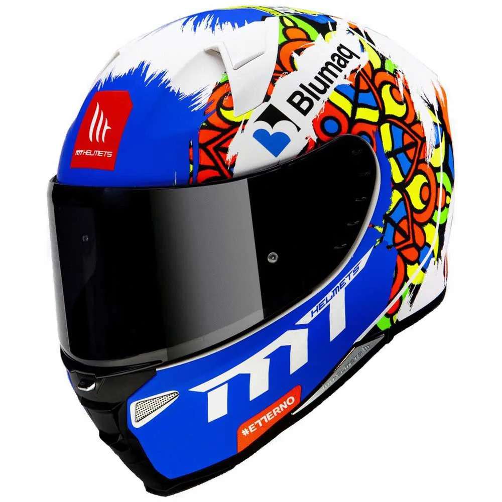 MT Revenge 2 Blumaq Andreas Perez Creation Full Face Helmet – Tribute Edition with Advanced Safety
