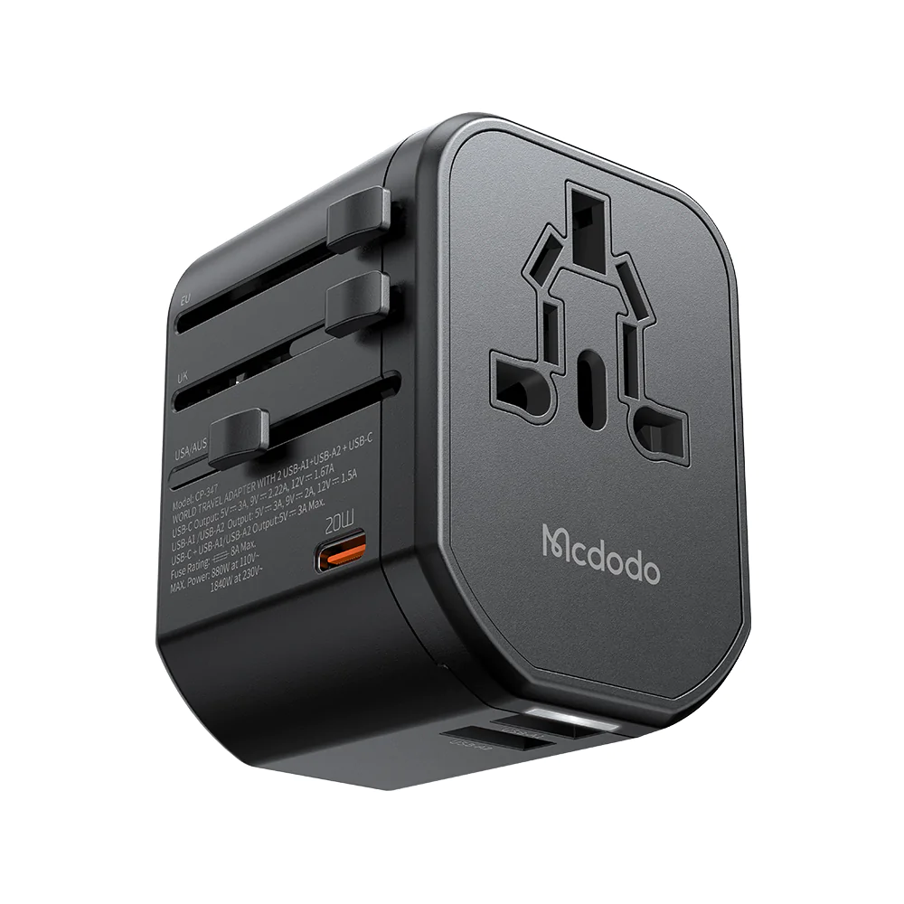 Mcdodo CP-3471 PD 20W Universal Travel Adapter