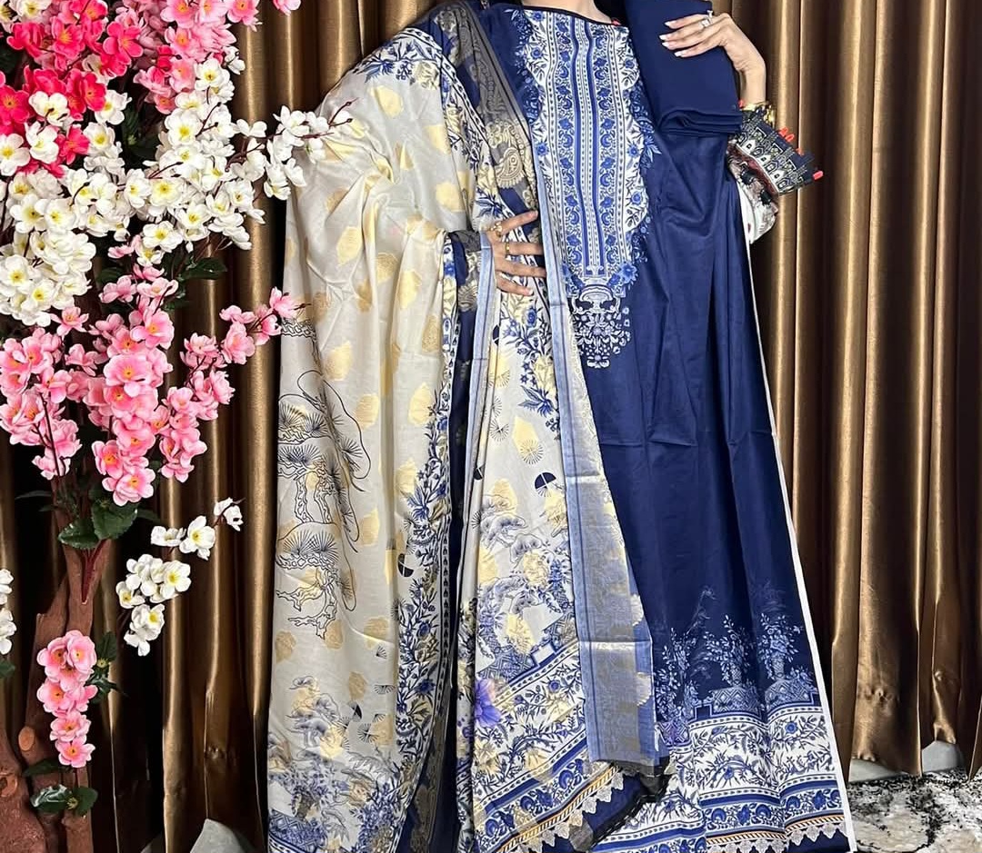 পাকিস্তানি ইন্সপায়ার – তওয়াক্কাল কাতান প্রিমিয়াম সুইট কটন লন