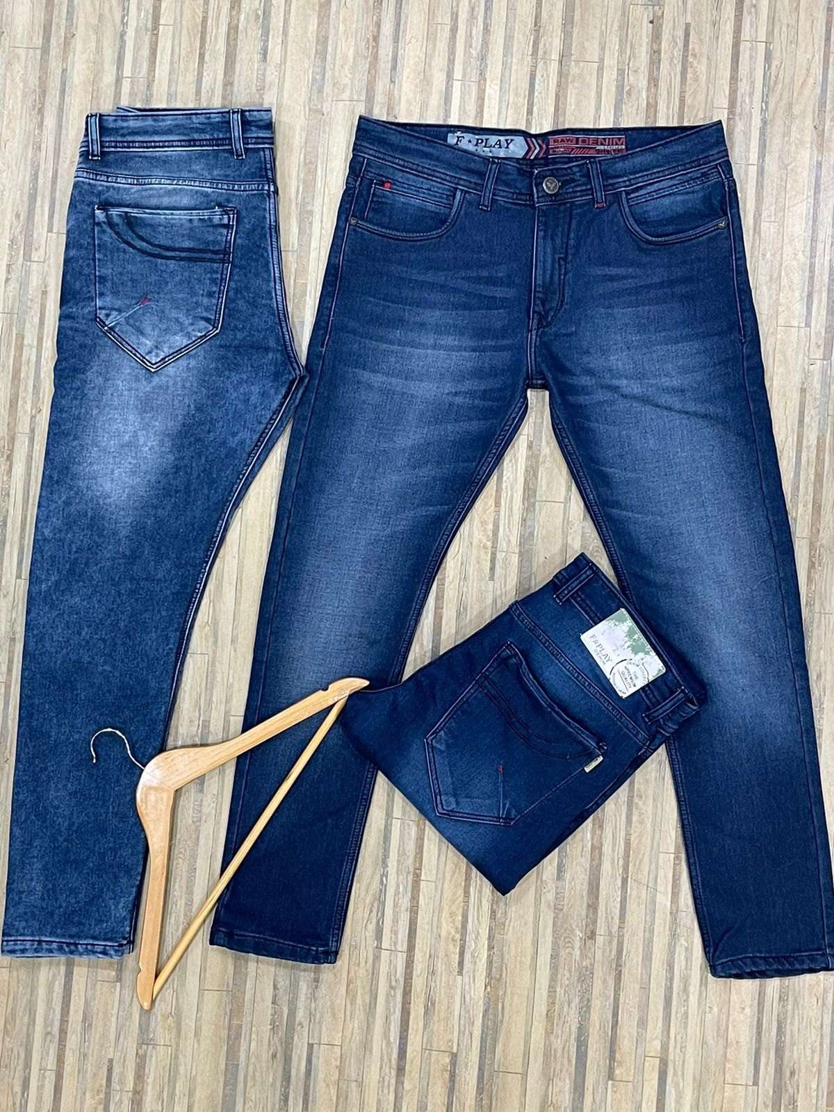 Blue Jeans Pant For Men, Slim Fit at best price in- Shariatpur