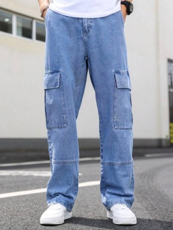 Blue Stone Wash Baggy